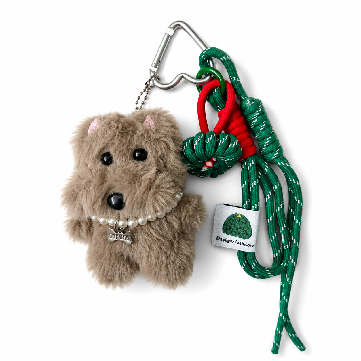 Fluffy Puppy Bag Charm