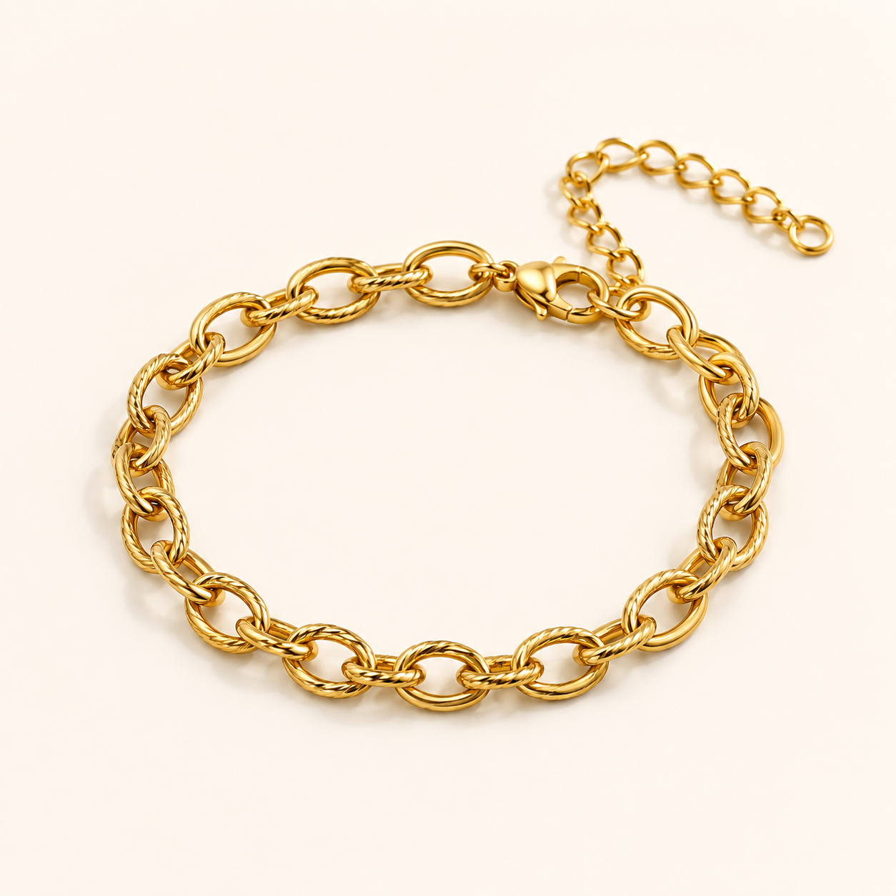 Gold Link Bracelet