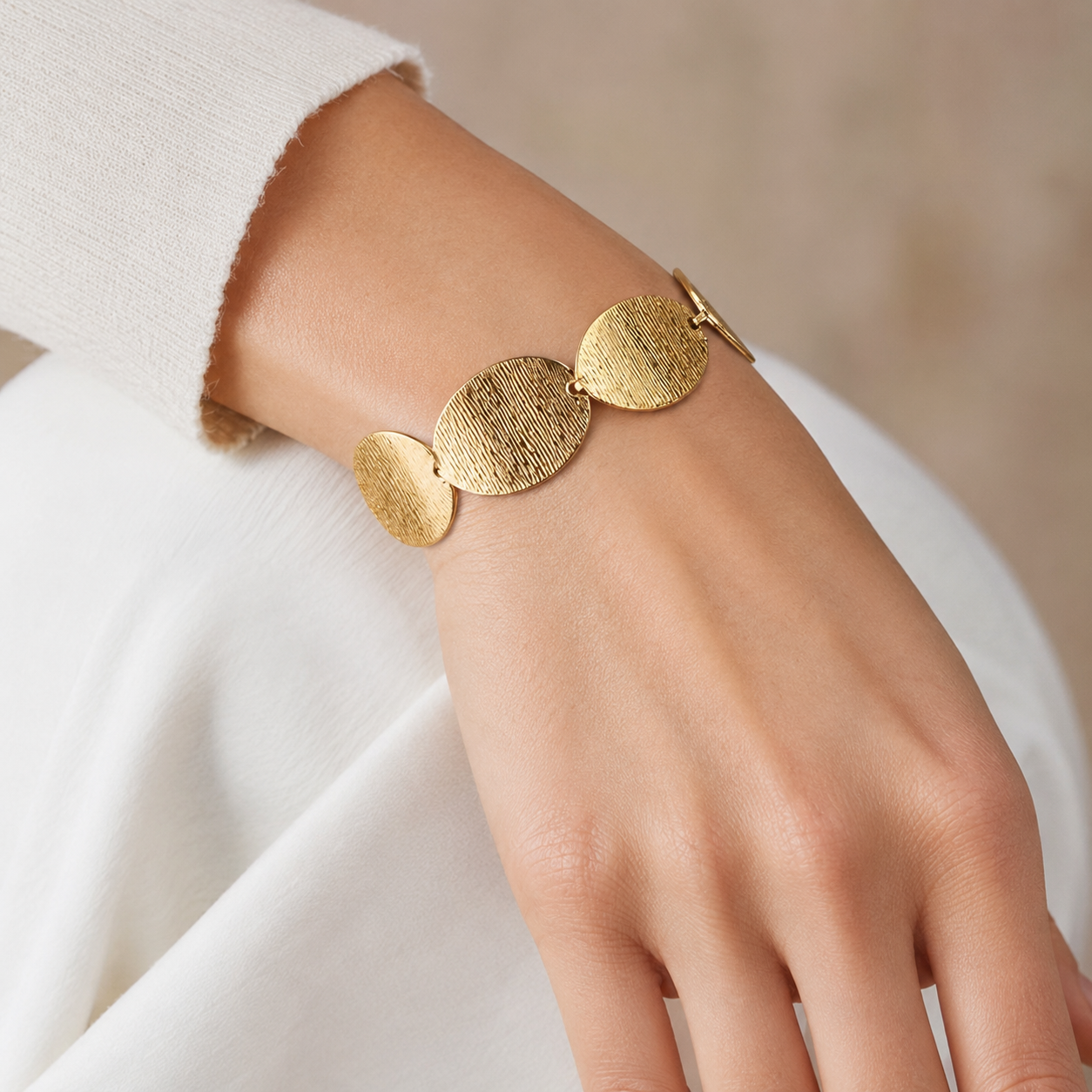 Golden Ring Bracelet