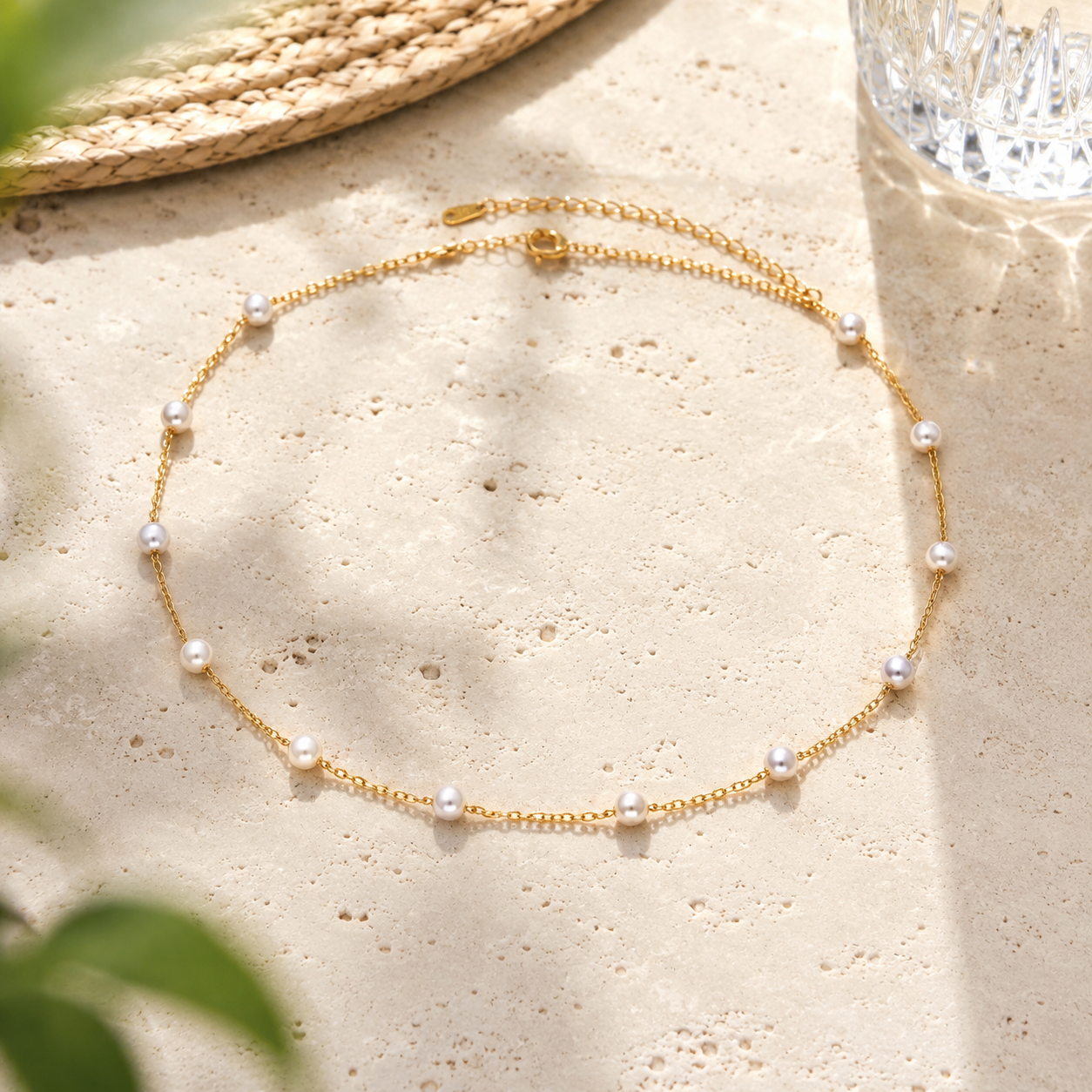 Pearl Choker Necklace