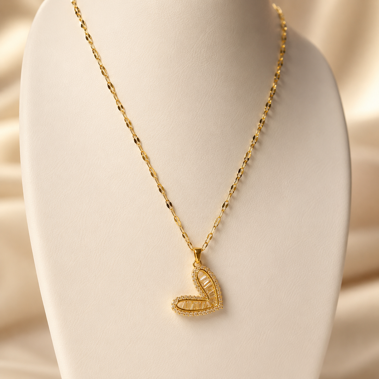 Golden Heart Necklace