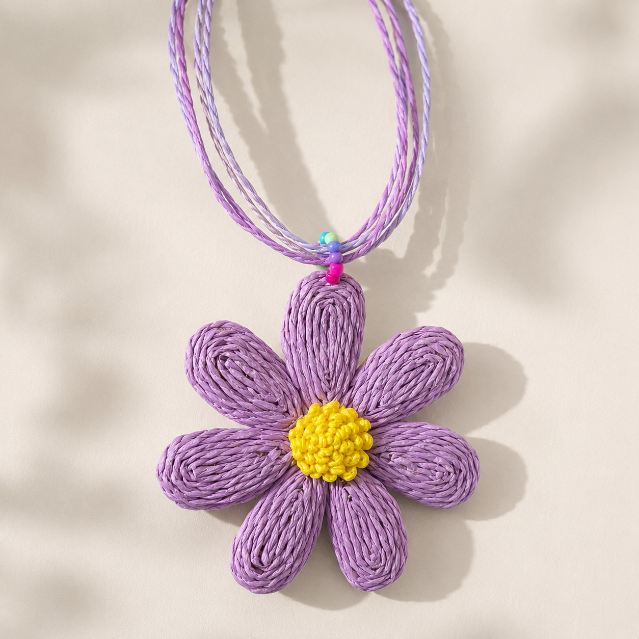 Woven Flower Choker