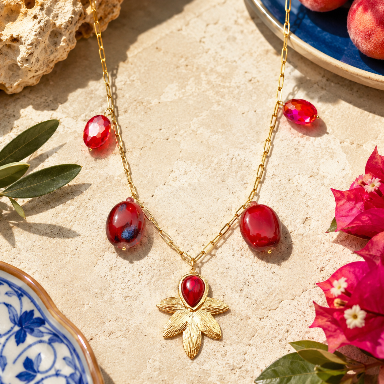 Royal Red Necklace