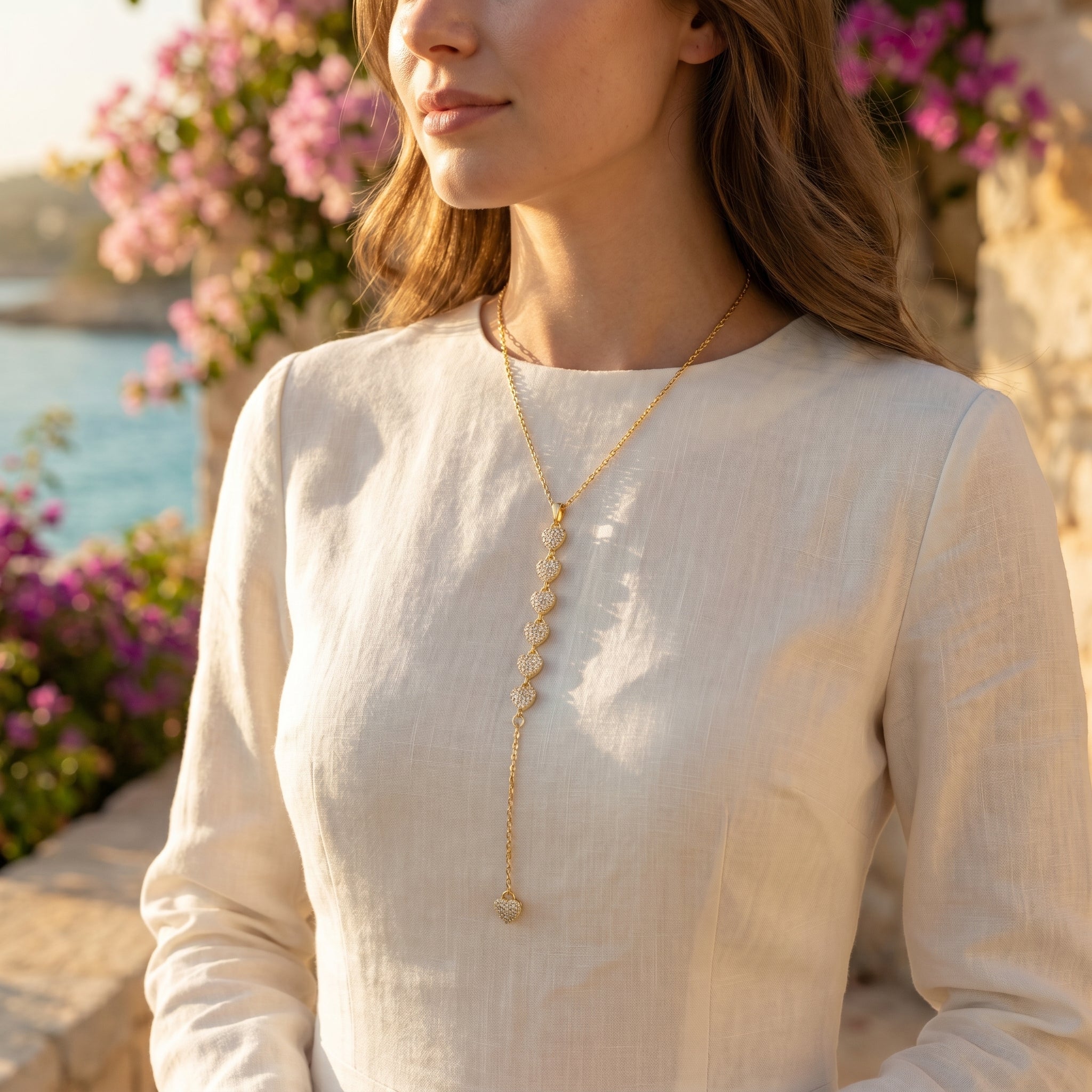Heart Drop Necklace