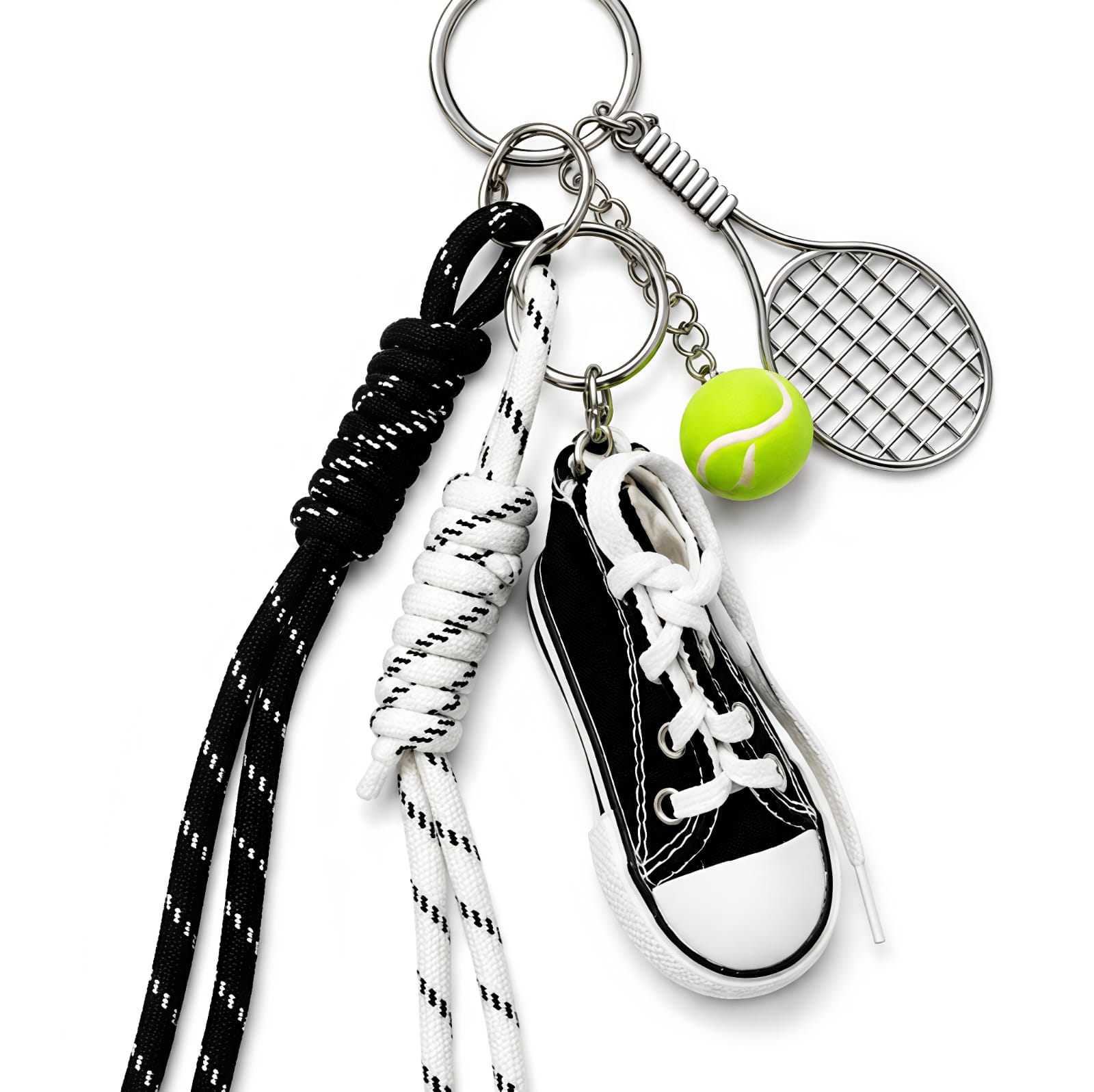 Black Converse Tennis Charm