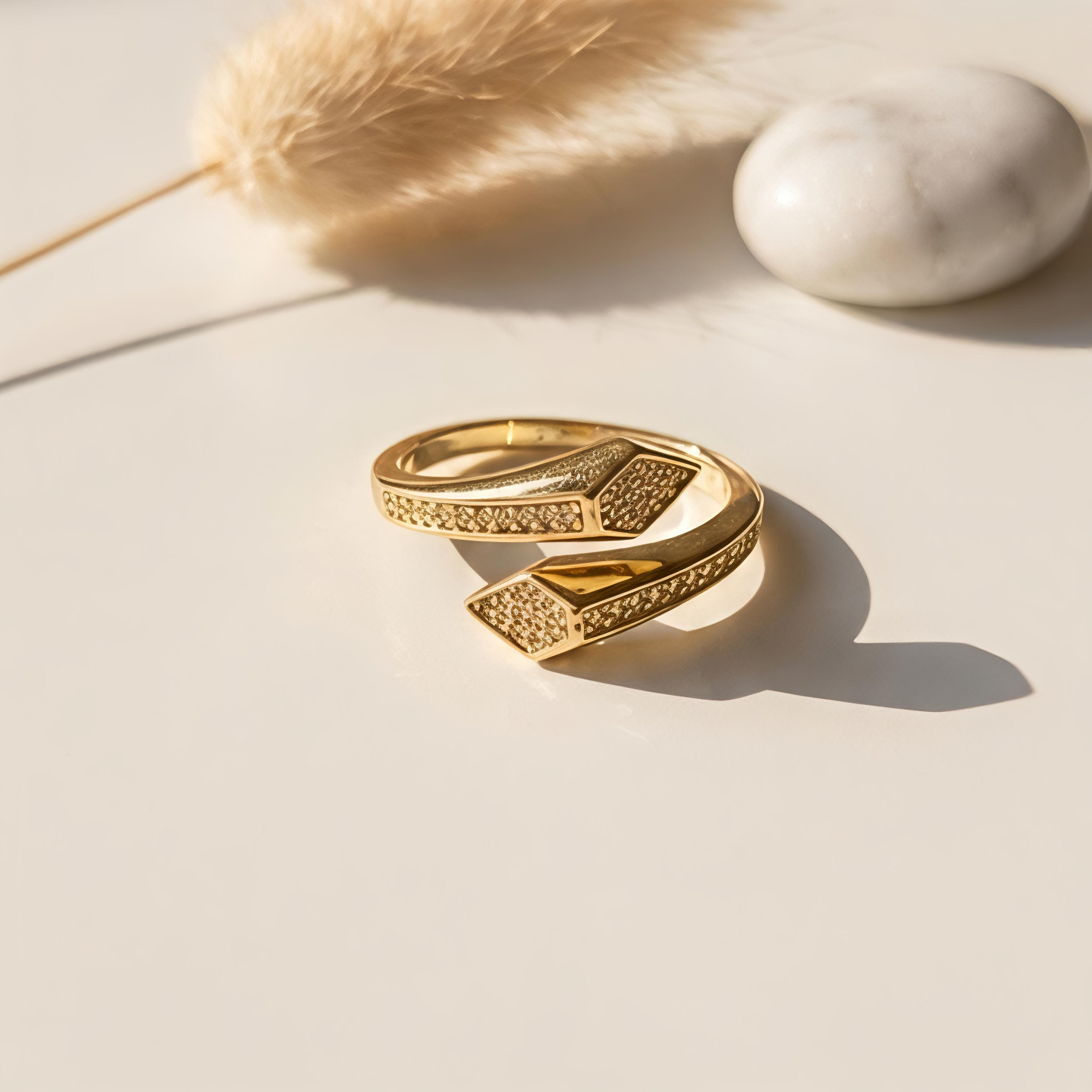 Twisted Wrap Ring