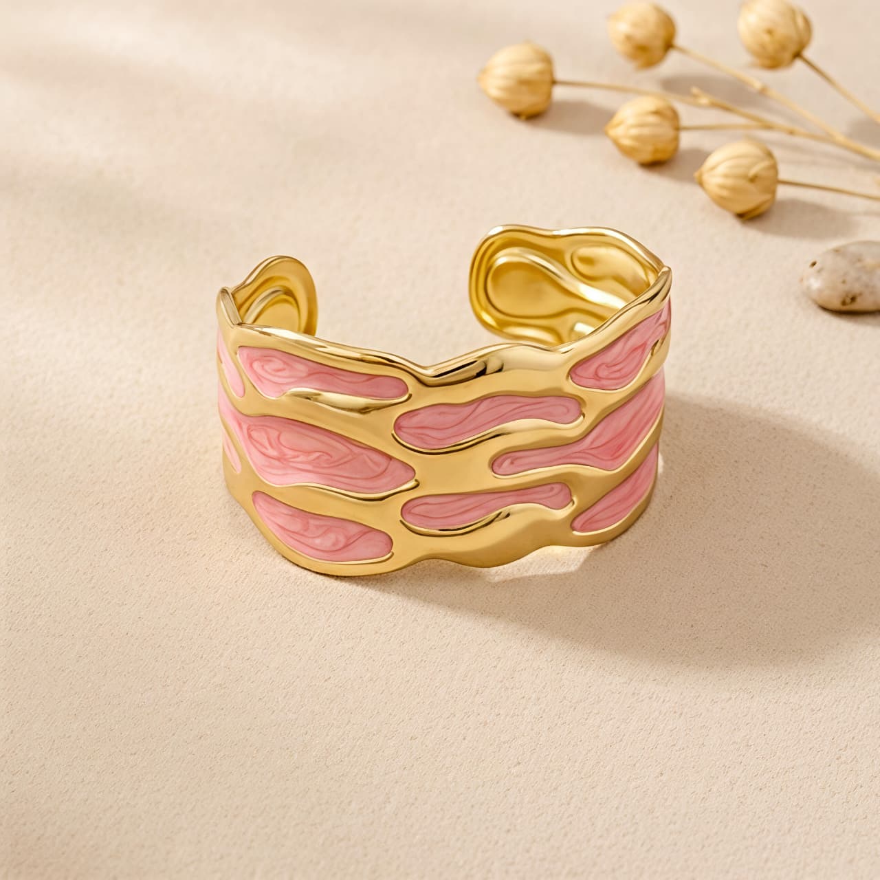 Pink Charm Bracelet