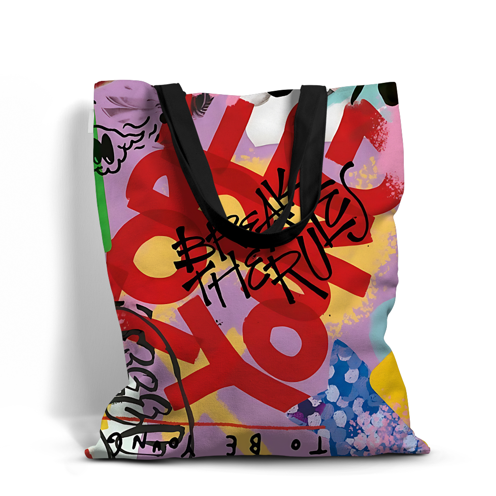 Colorful Waterproof Tote Bag