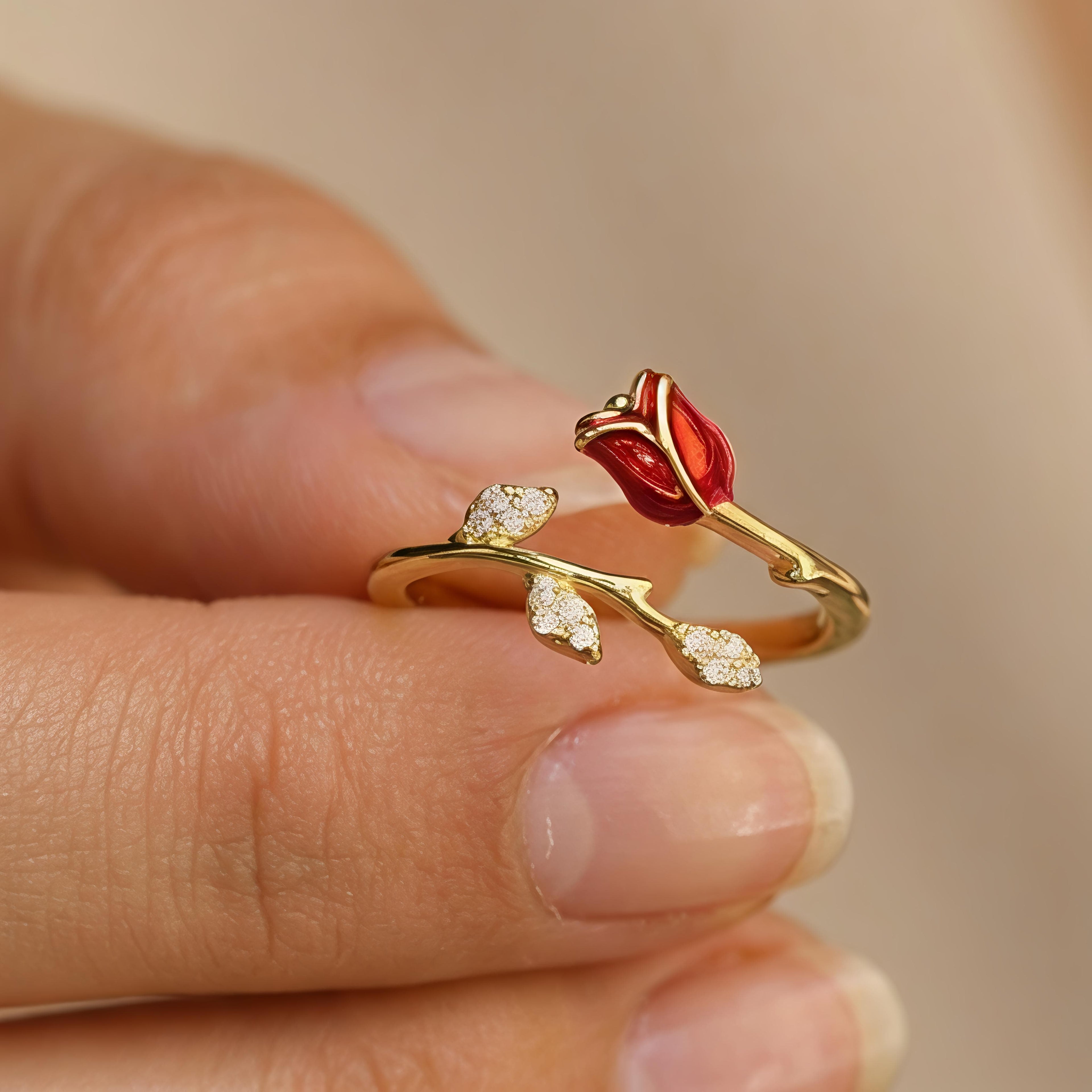Red Rose Ring