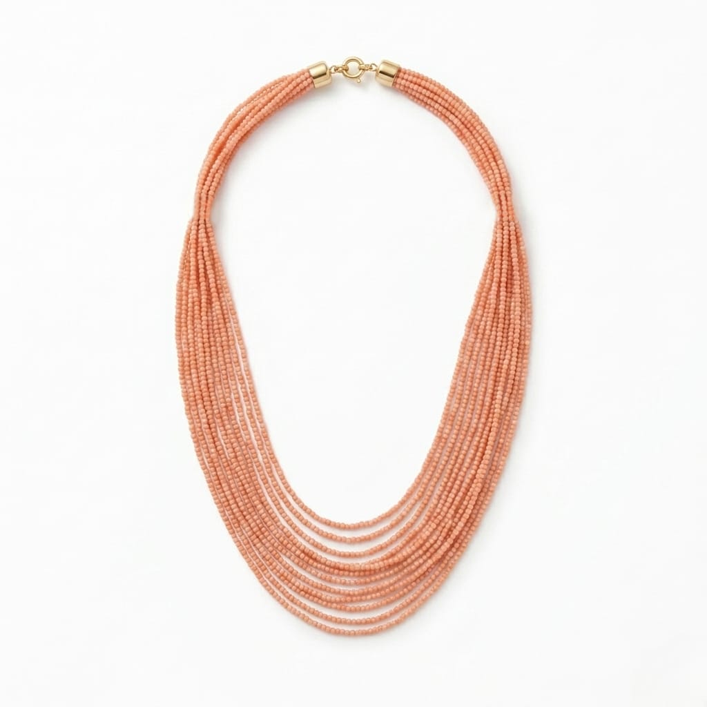 Premium Glass Beads & Gold-Tone Hardware