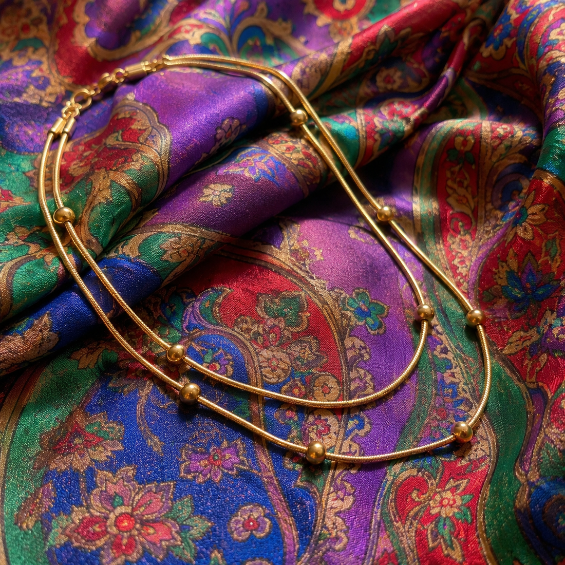 2-in-1 Gold Layered Necklace
