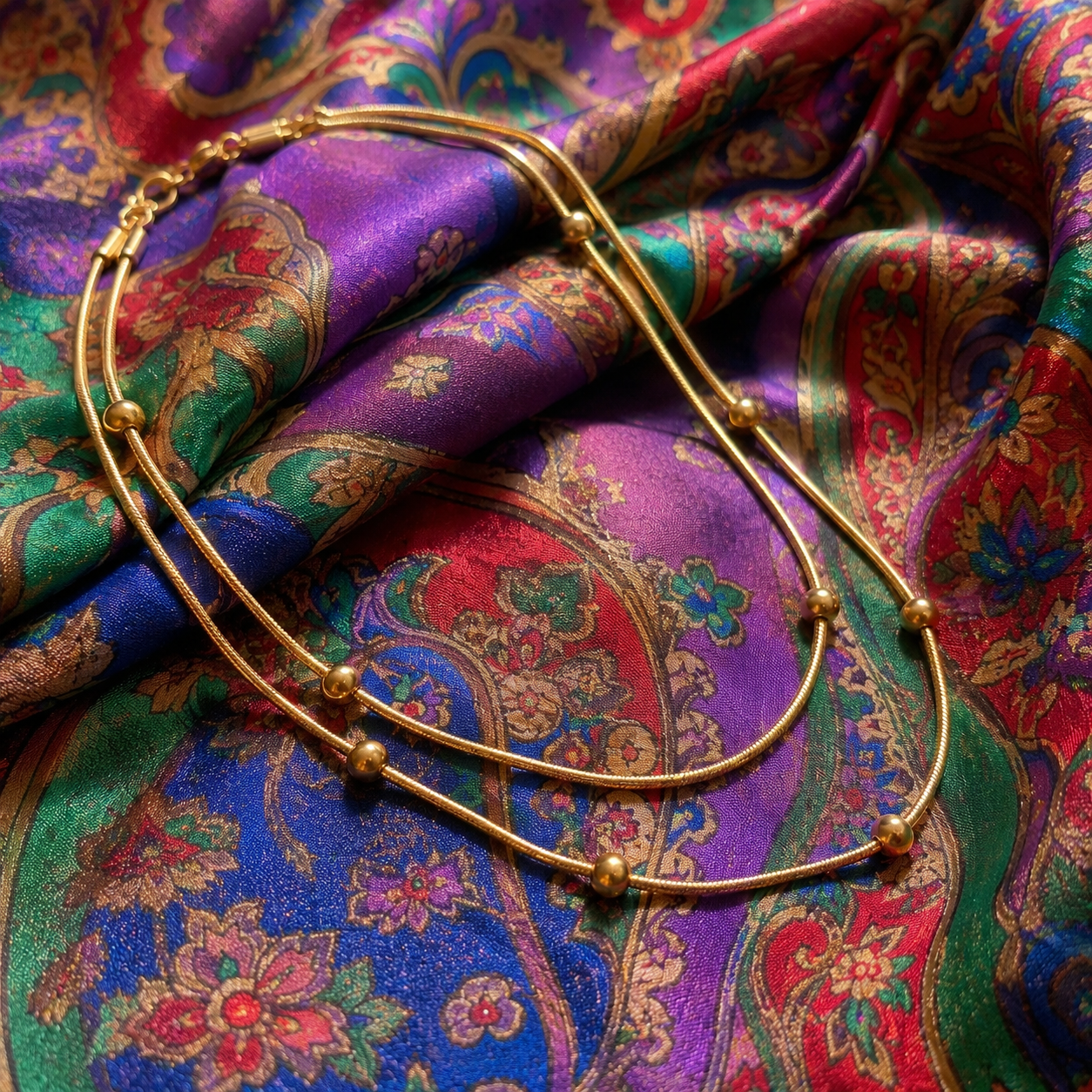 2-in-1 Gold Layered Necklace