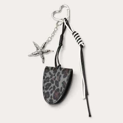 Tiger Glass Holder Bag Chain