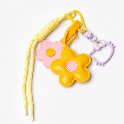 Sunny Flower Bag Charm