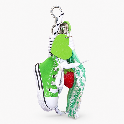 Green Converse Bag Charm