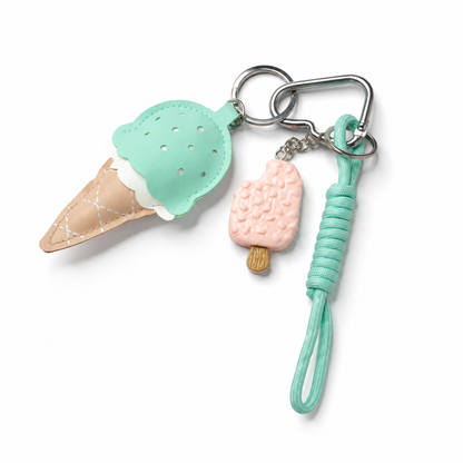 Ice Cream Bag Charm
