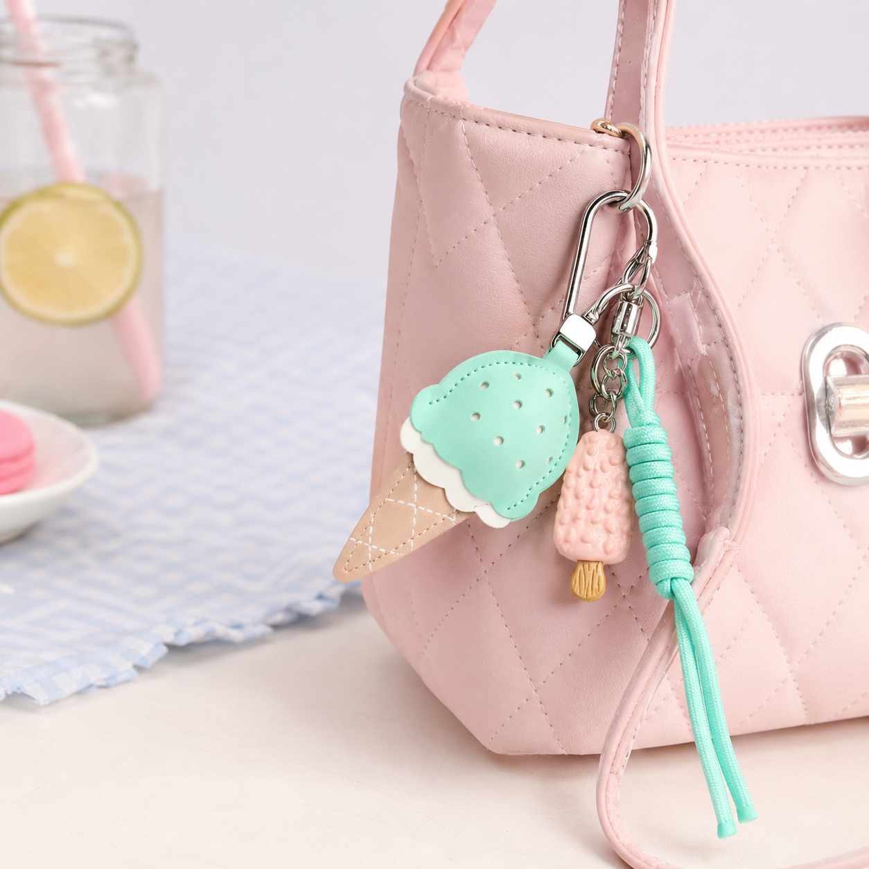 Ice Cream Bag Charm