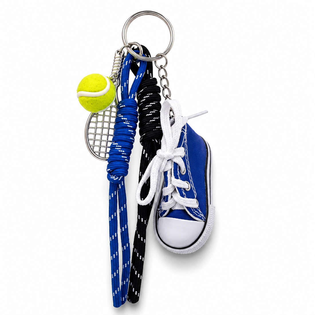Blue Sneaker Bag Charm