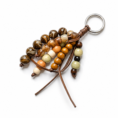 Trendy Beaded Bag Charm