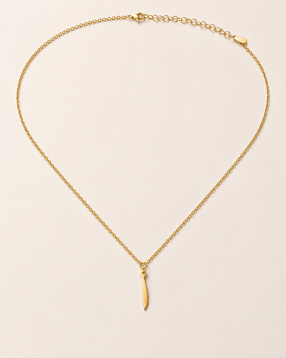 Arabic Alef Necklace