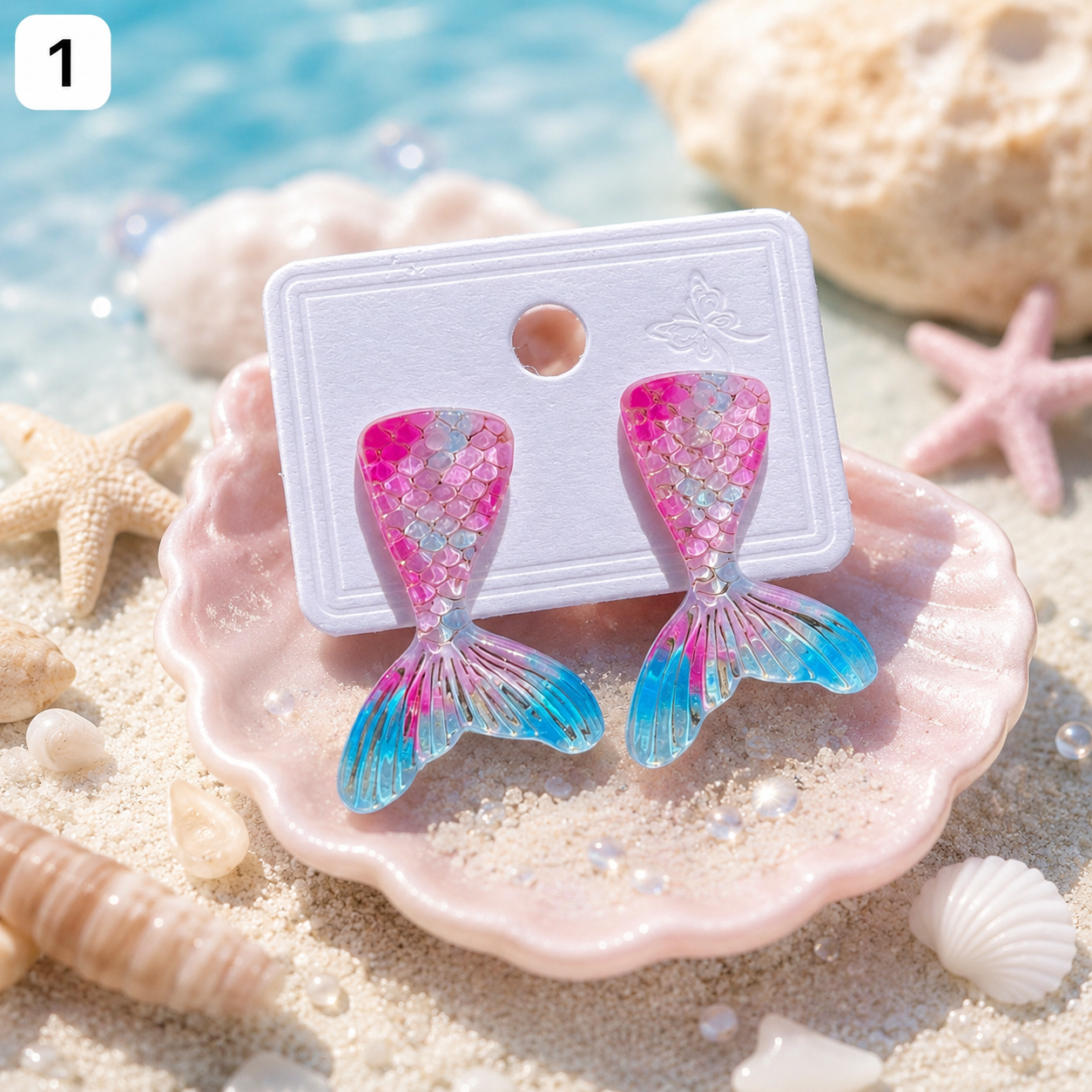 Mermaid Tail Accessory Earrings