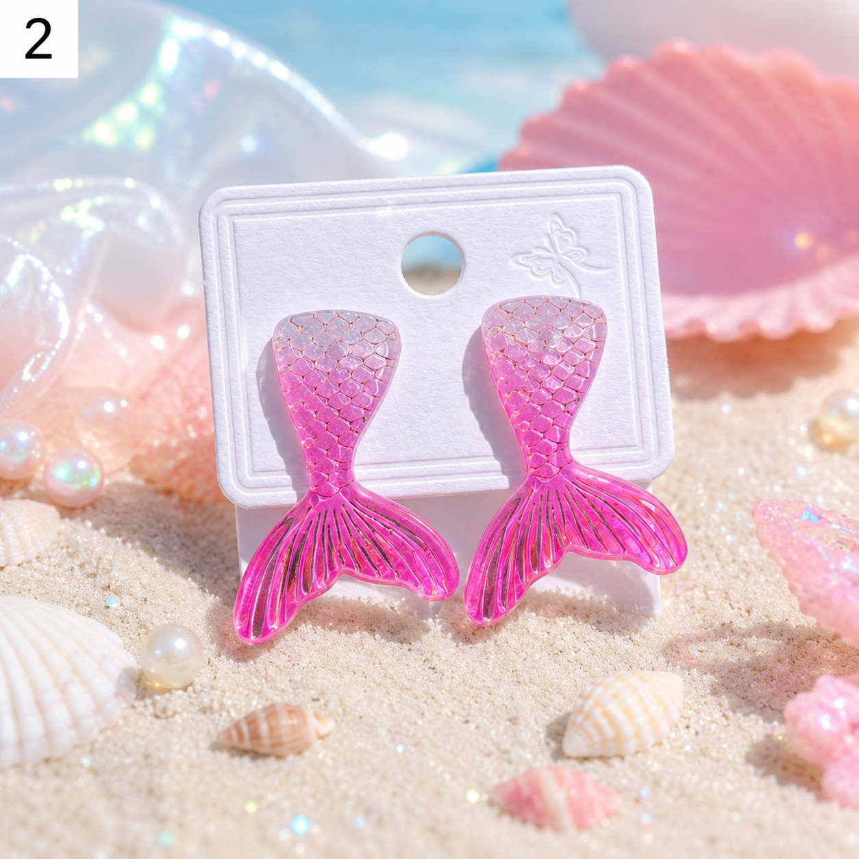 Mermaid Tail Accessory Earrings