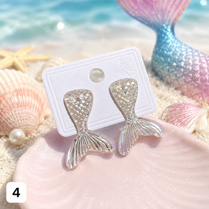 Mermaid Tail Accessory Earrings