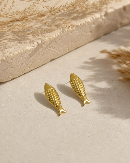 Fish earring