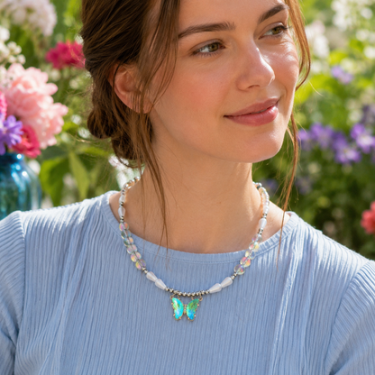 Handmade Butterfly Necklace