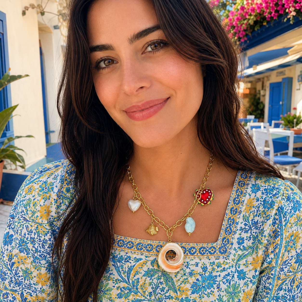 Ocean Charm Necklace