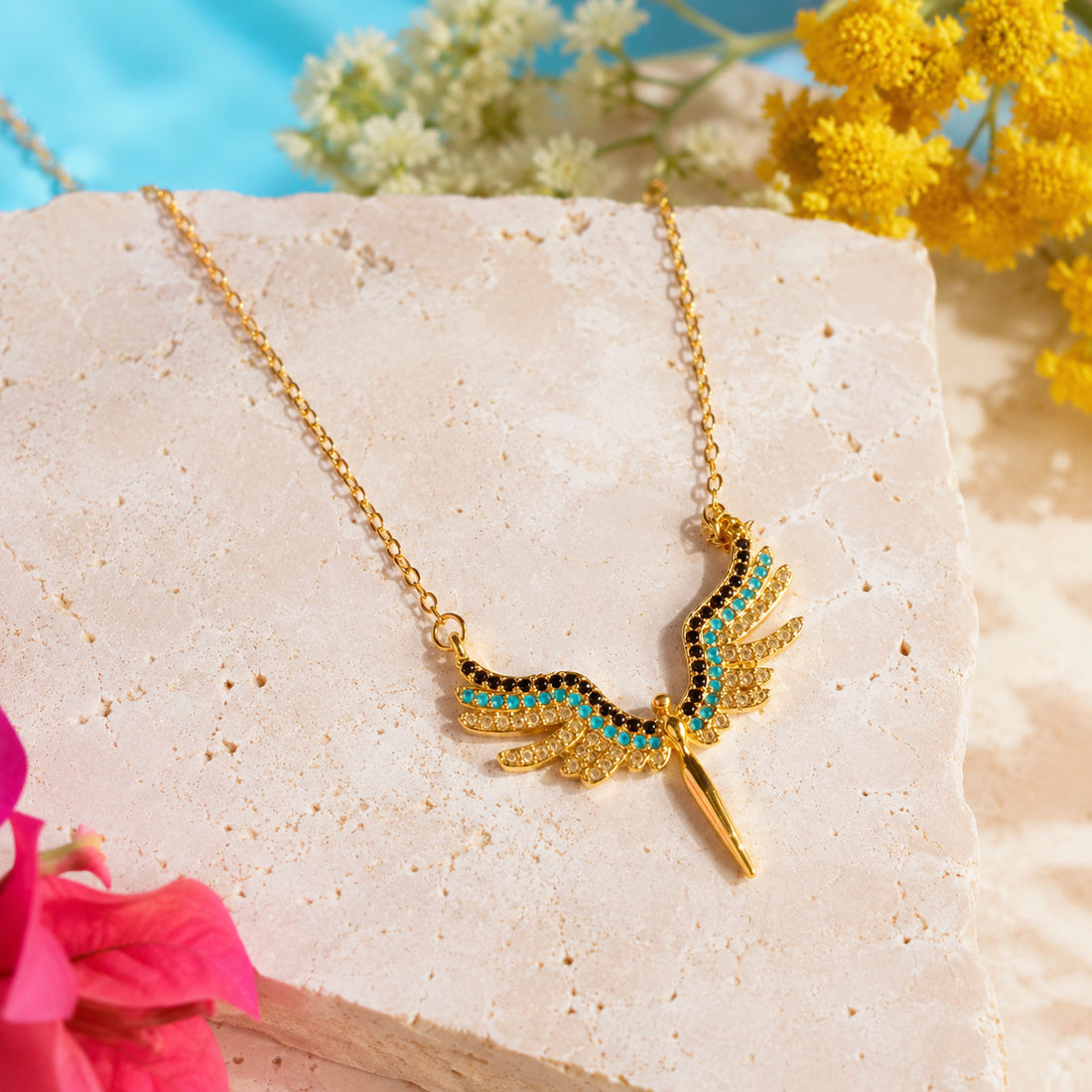 Wing Pendant Necklace