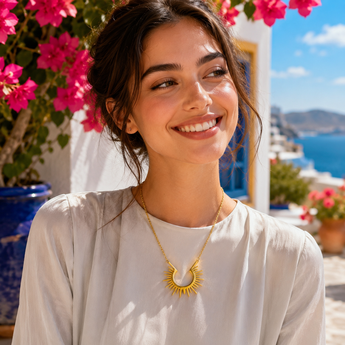Half Sun Necklace