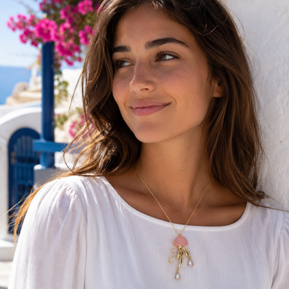 Jellyfish Pendant Necklace