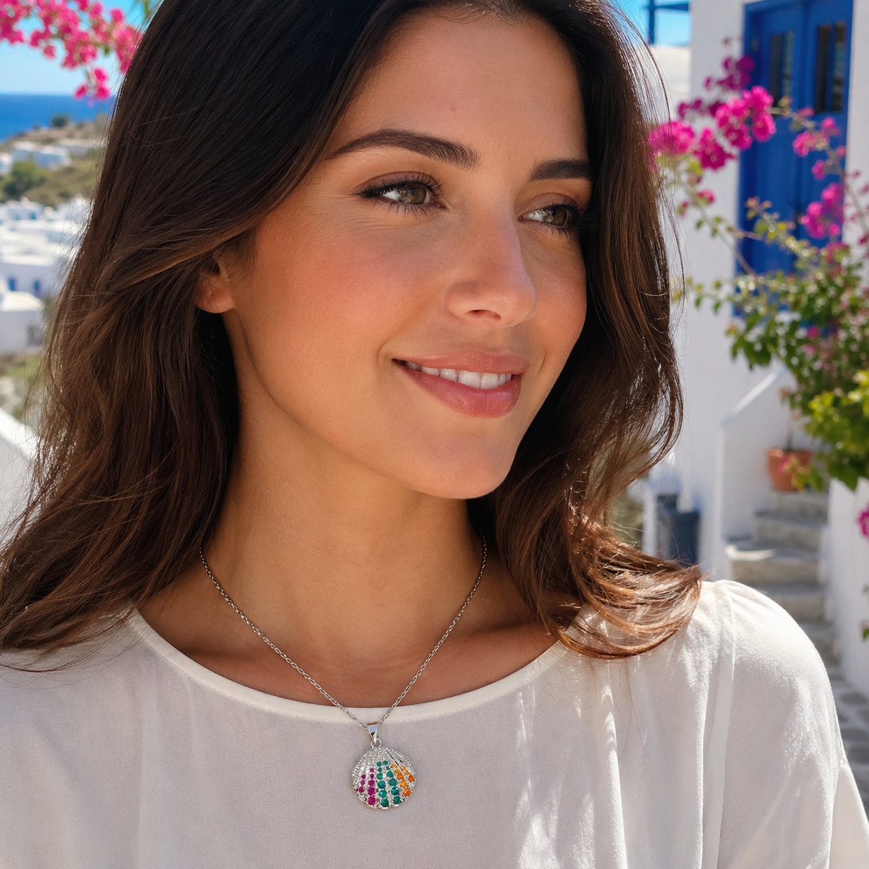 Seashell Pendant Necklace