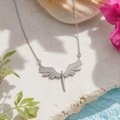 Silver Wing Necklace