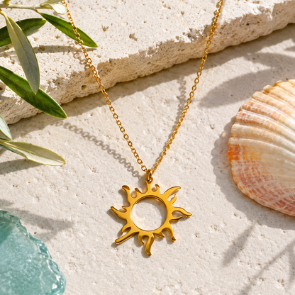 Golden Sun Necklace