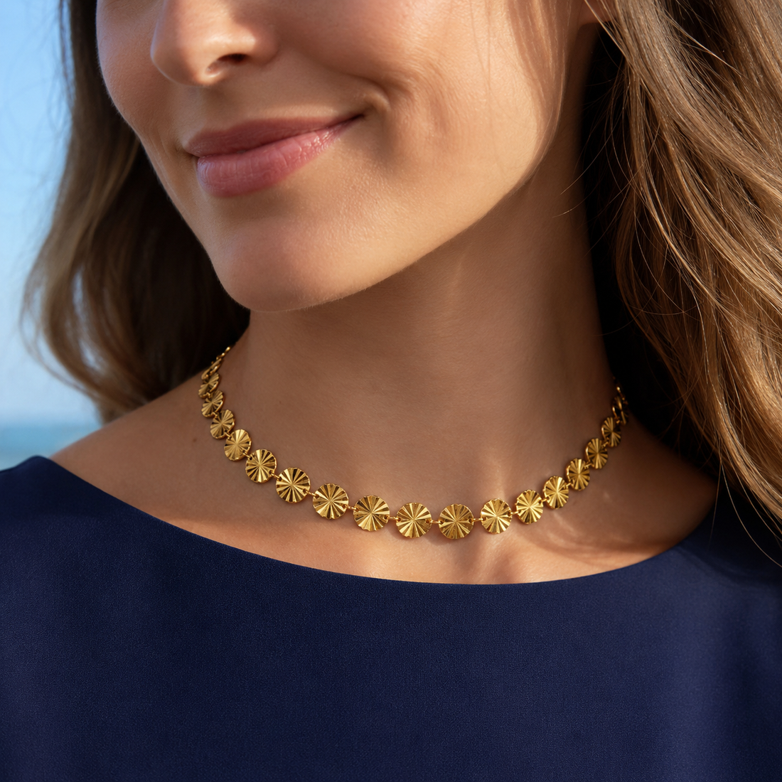 Radiant Disc Choker