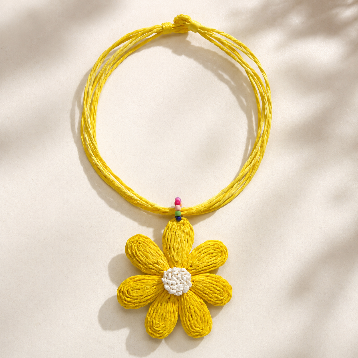 Woven Flower Choker
