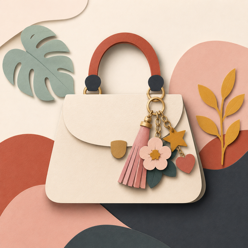 Bag Charm Medallion