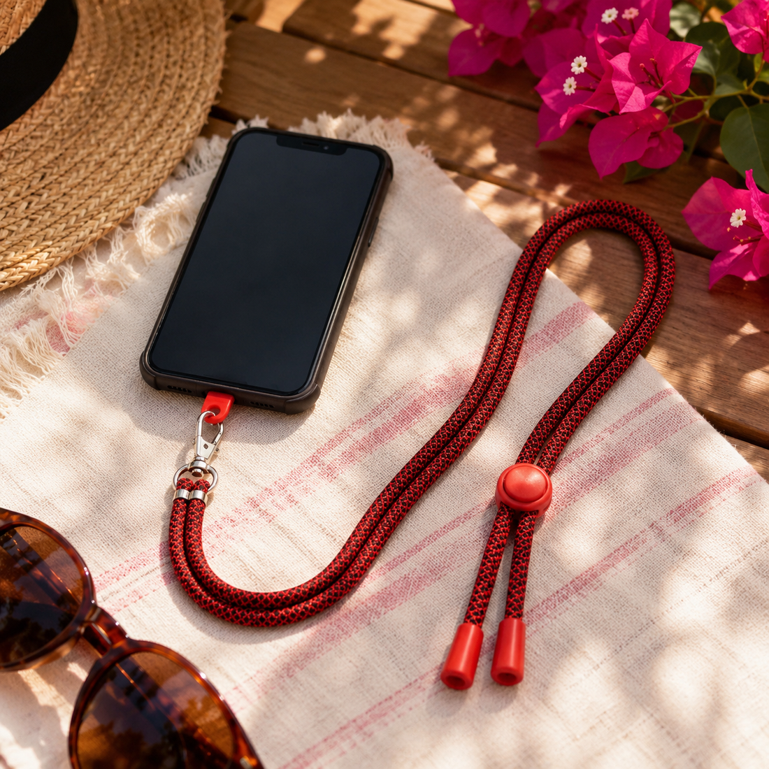 Red Mobile Strap