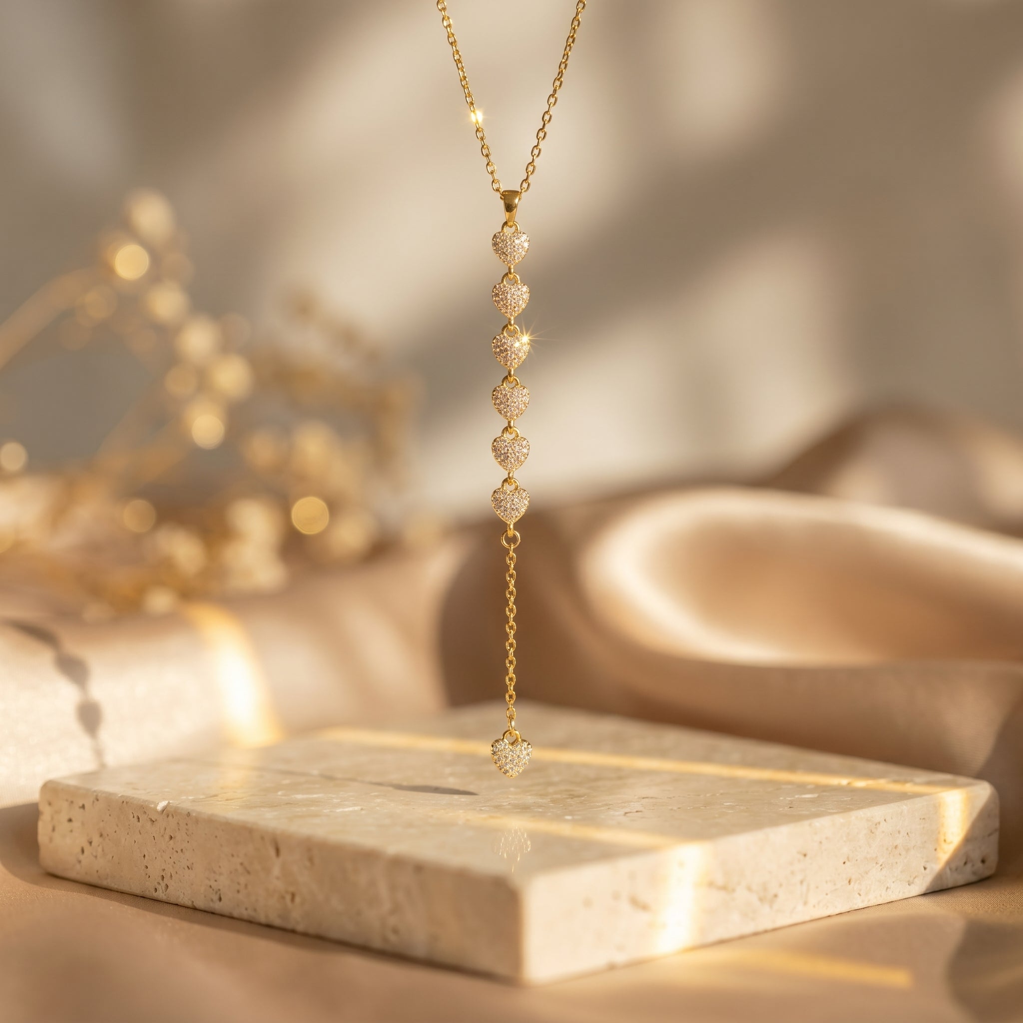 Heart Drop Necklace