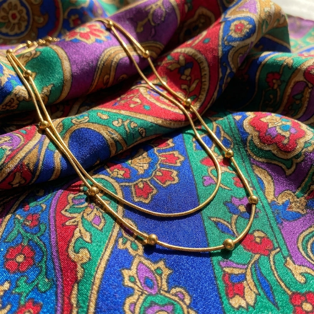 2-in-1 Gold Layered Necklace