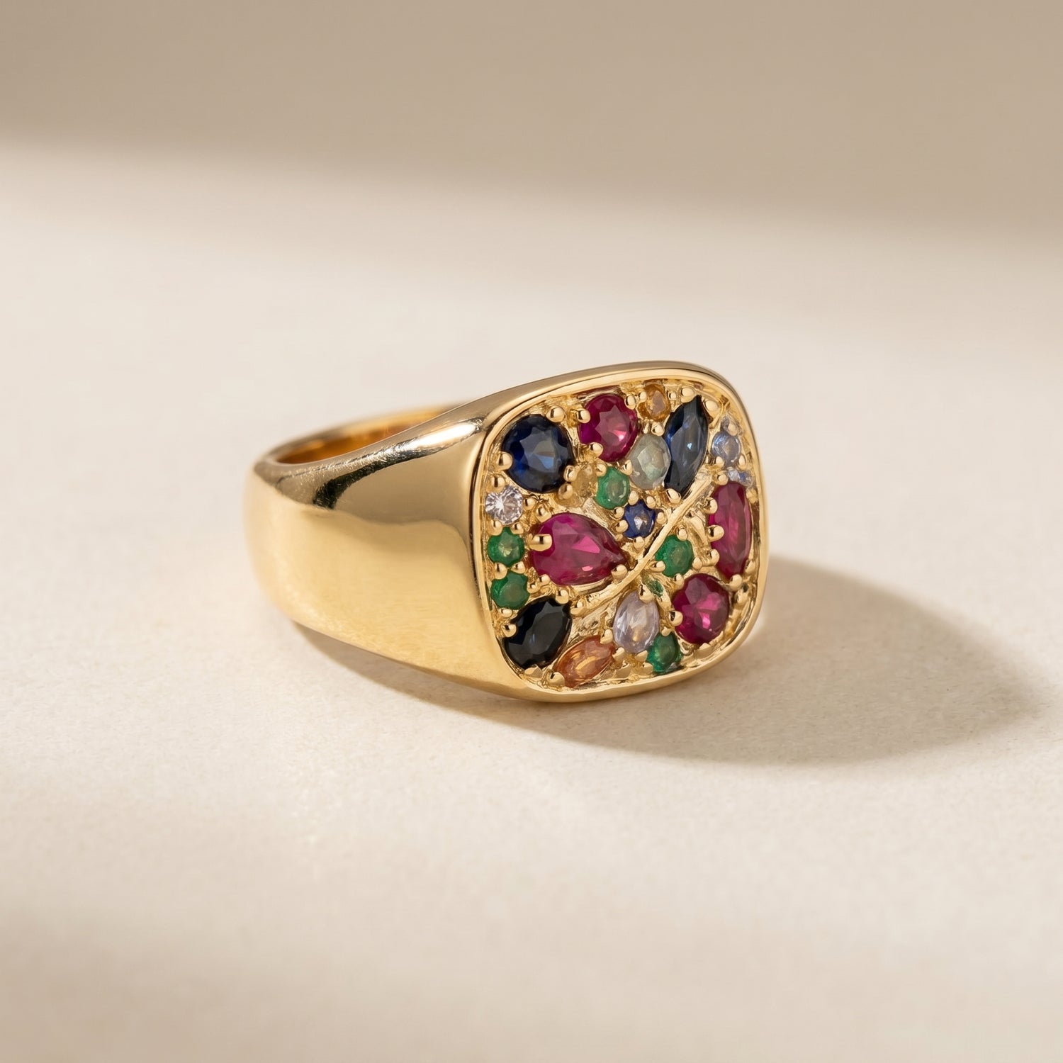 Colorful Stone Ring