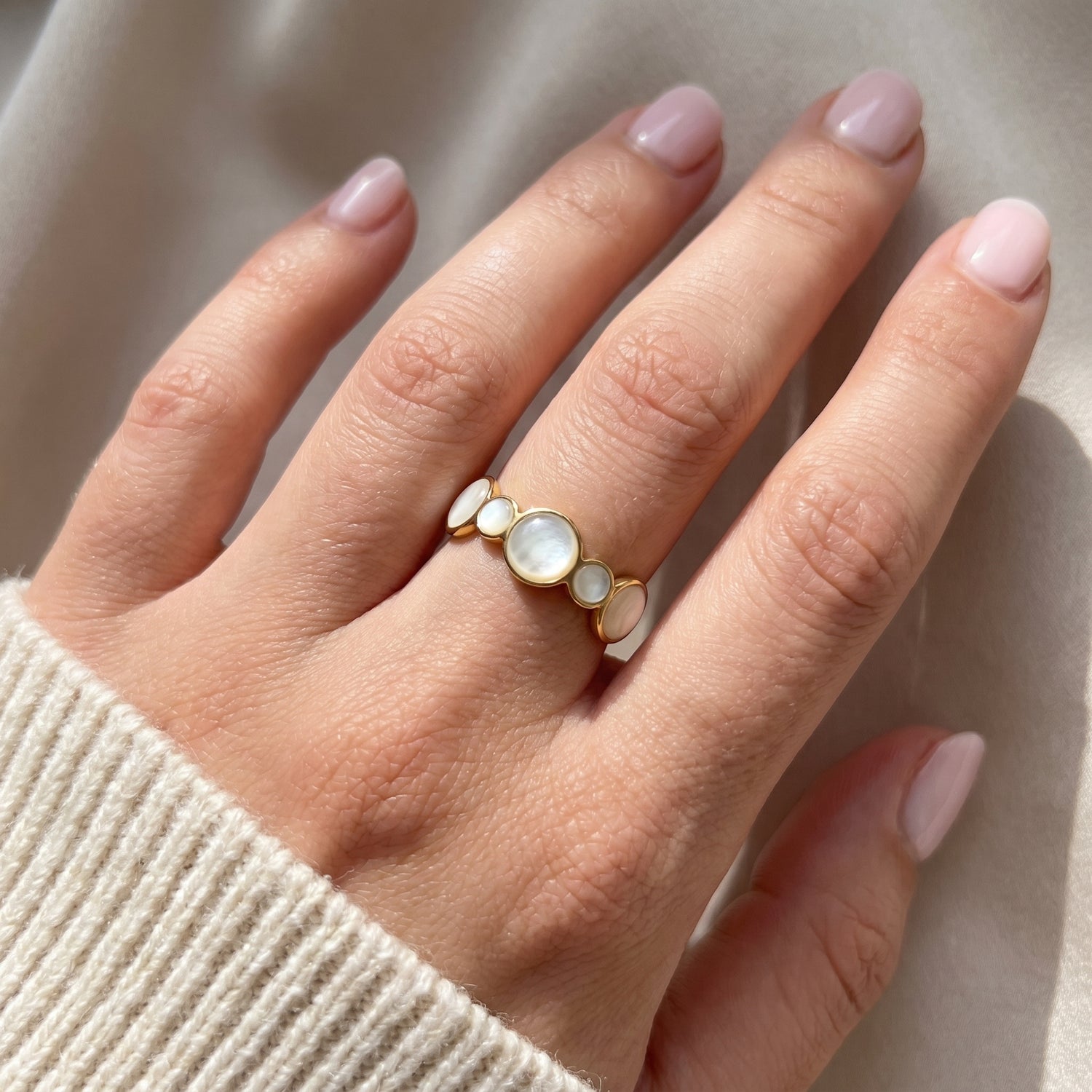 Resin Circles Ring