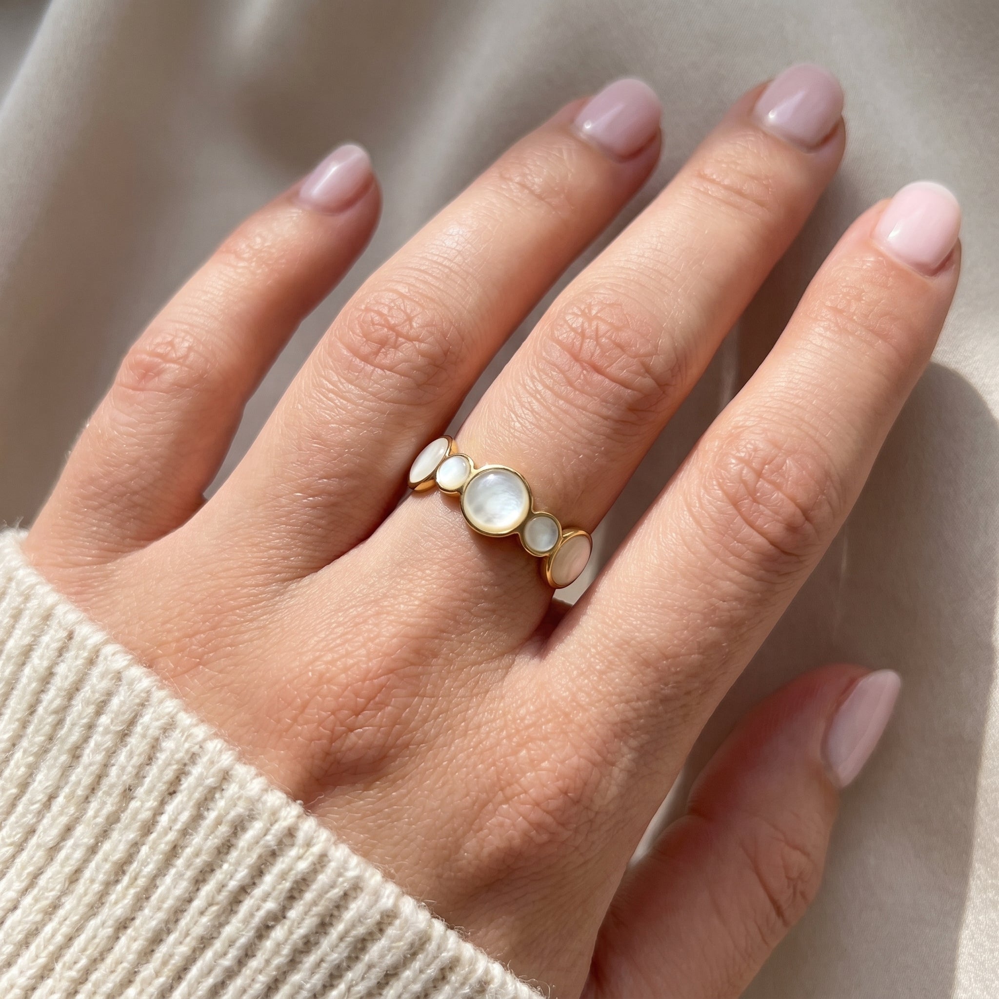 Resin Circles Ring