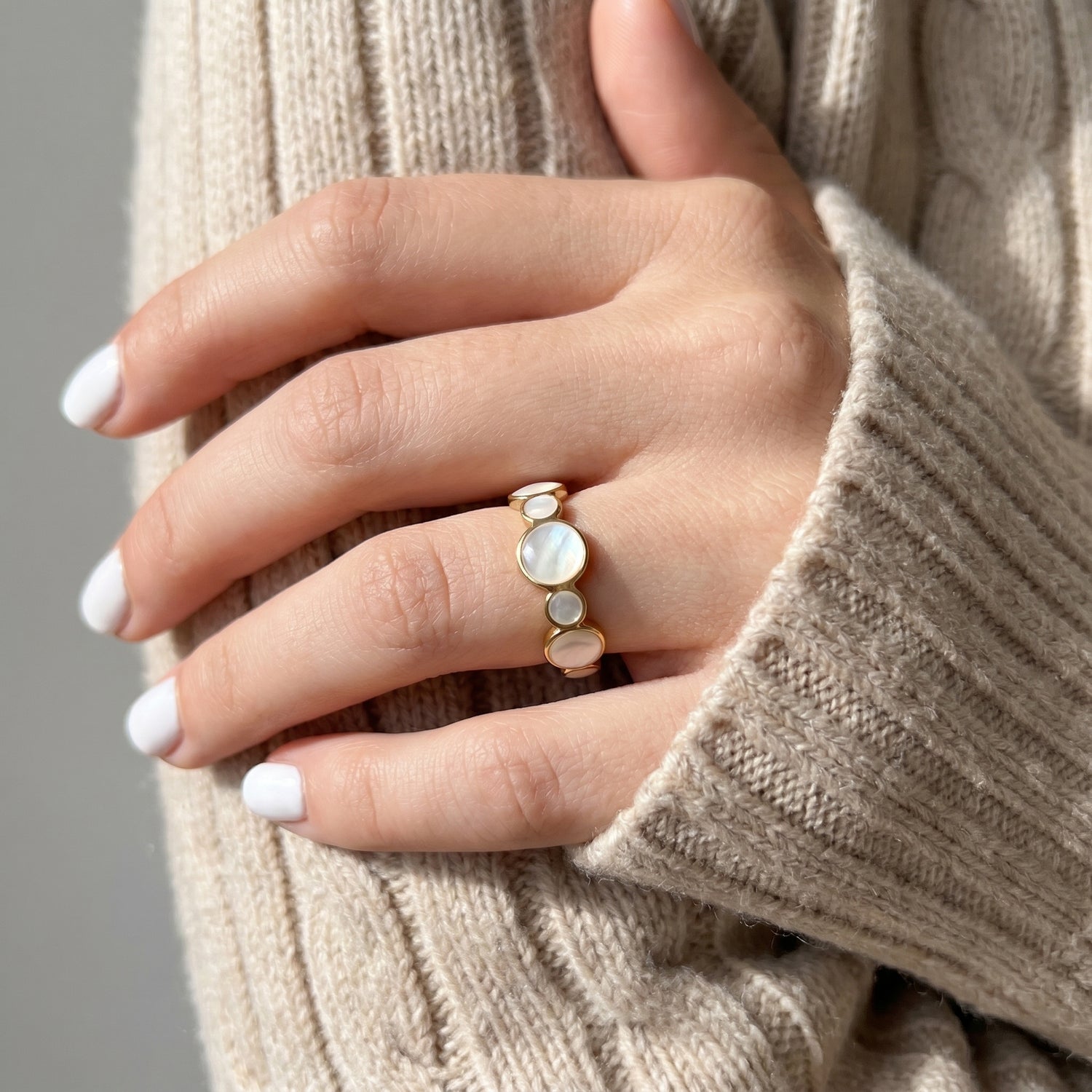 Resin Circles Ring