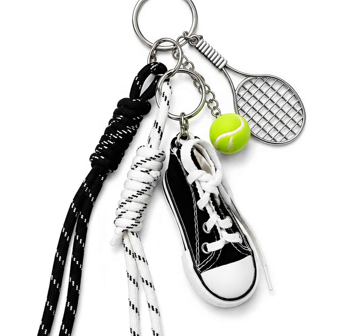 Black Converse Tennis Charm