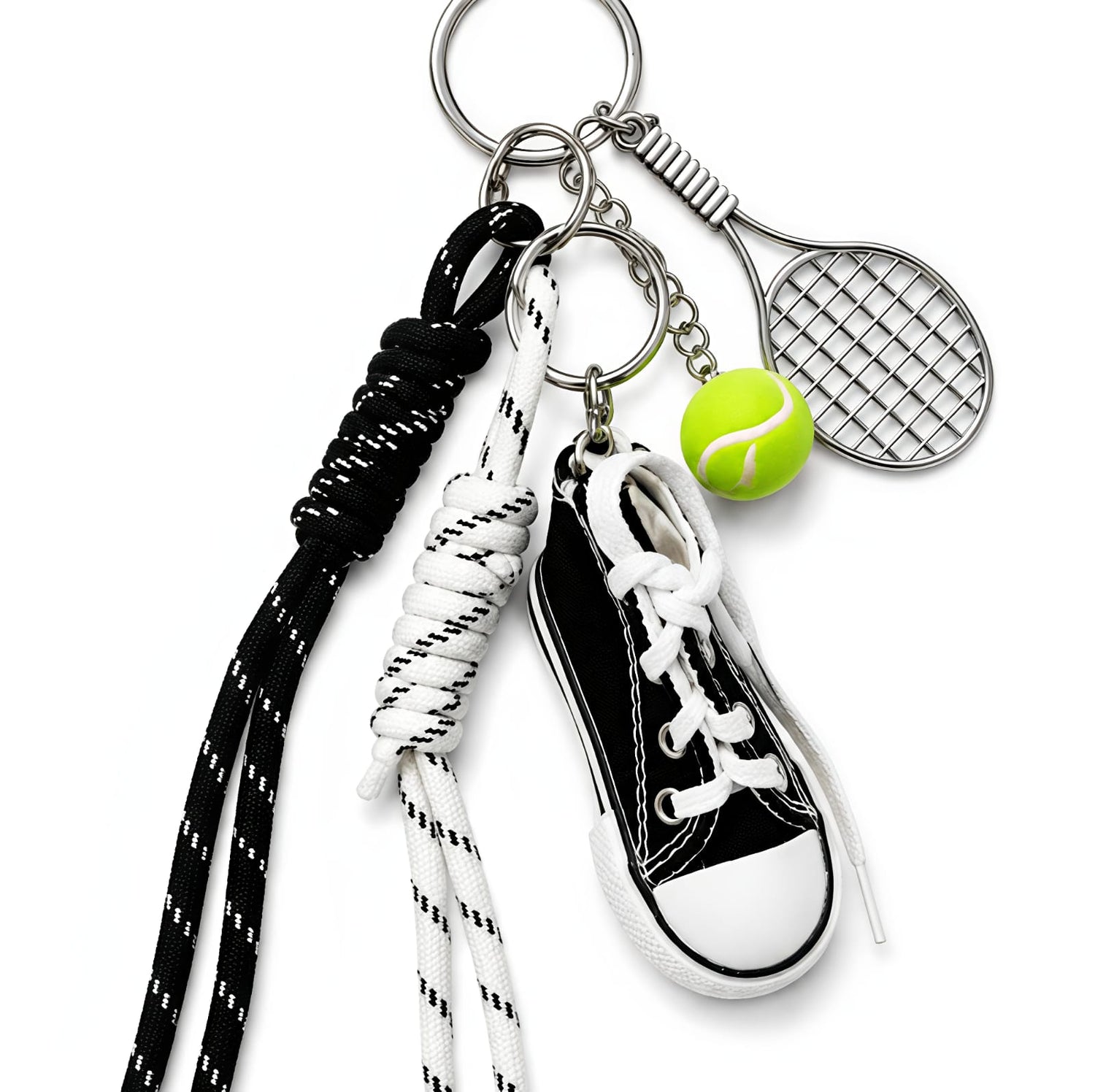 Black Converse Tennis Charm