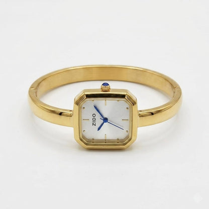 Modern Square Gold Watch