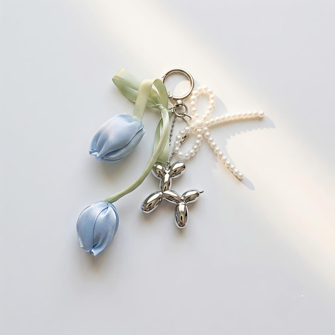 Sky Bloom Bag Charm